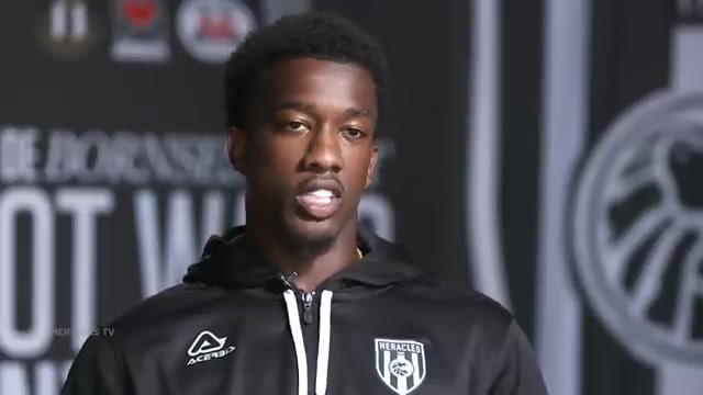 Shiloh ’t Zand tijdens een eerder interview in zijn periode bij Heracles